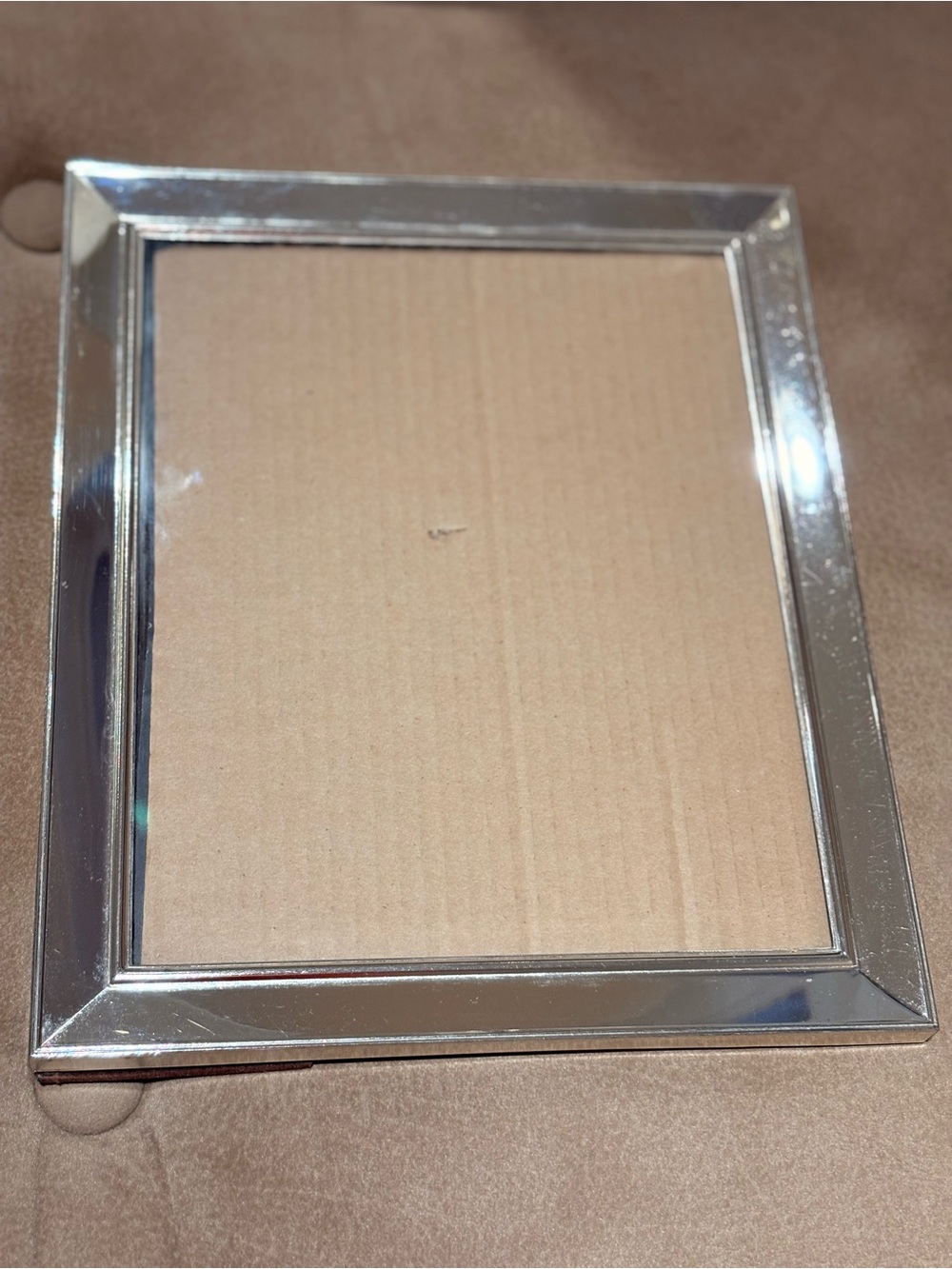 Argento SC Silver Decorative Photo Frame 8”x10” Modern Home Accent Wedding